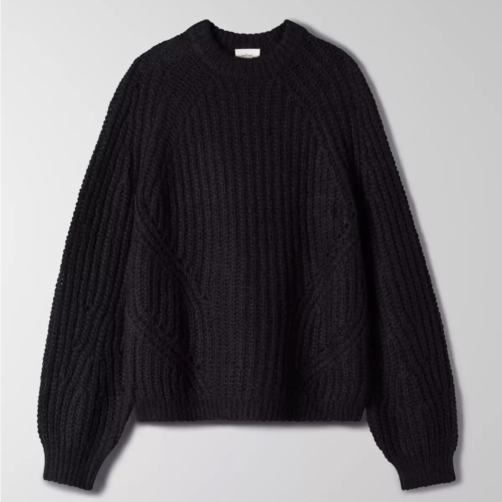 Aritzia Wilfred Saba Sweater in Black